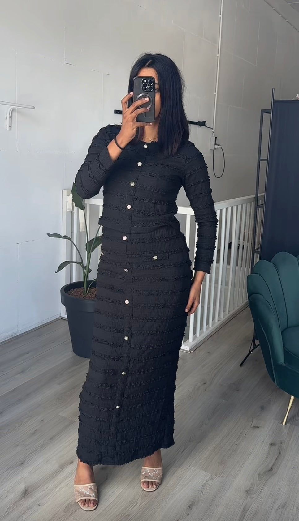 Inaya lange rok met top set