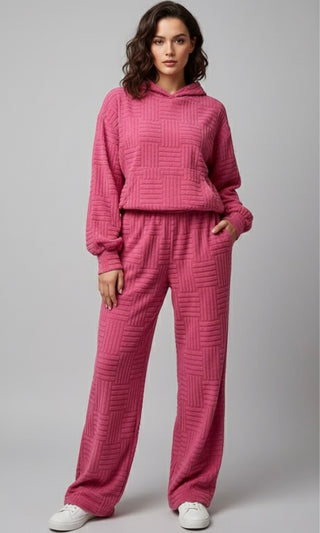 Thermo set met rekbare broek en printjes