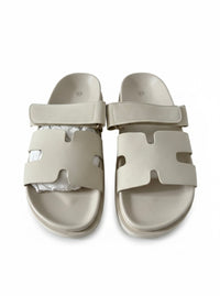 H slippers creme