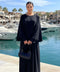 Zwart Flow Maxi - abaya jurk