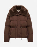 Winterjas met bontkraag - 10058