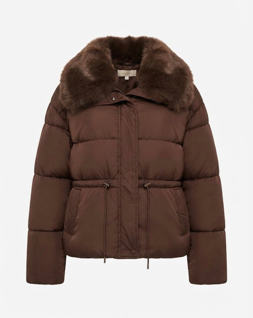 Winterjas met bontkraag - 10058