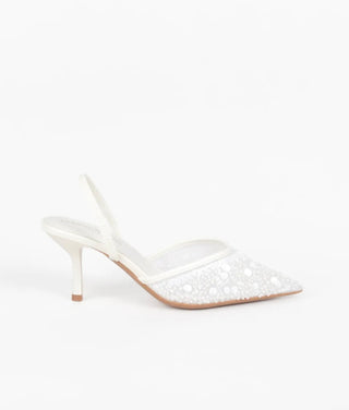 Wit hakken met glitters - BYC9866