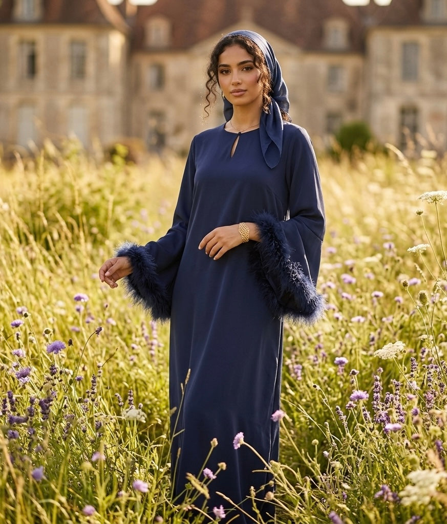 Veren jurk - navy