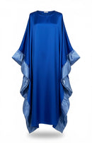 Al-Jawhara kobalt blue verstelbare kaftan
