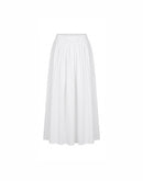Cotton de aura skirt - white CDS01