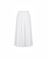 Cotton de aura skirt - white CDS01