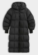 Winterjas met capuchon zwart FC7657