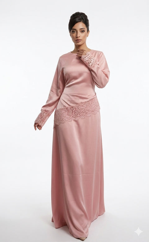 Velvet Wine Soirée - roze SQ01