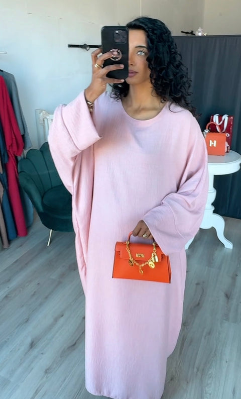 SS25 - Zomer wijde jurk met mouwen