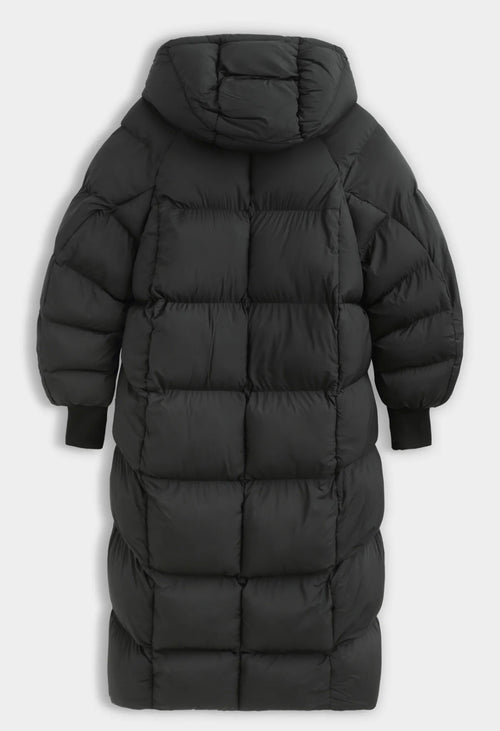 Winterjas met capuchon zwart FC7657
