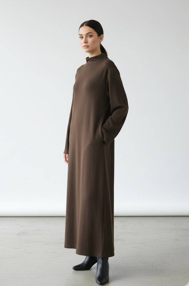 Abaya jurk met wijde mouwen - M5985