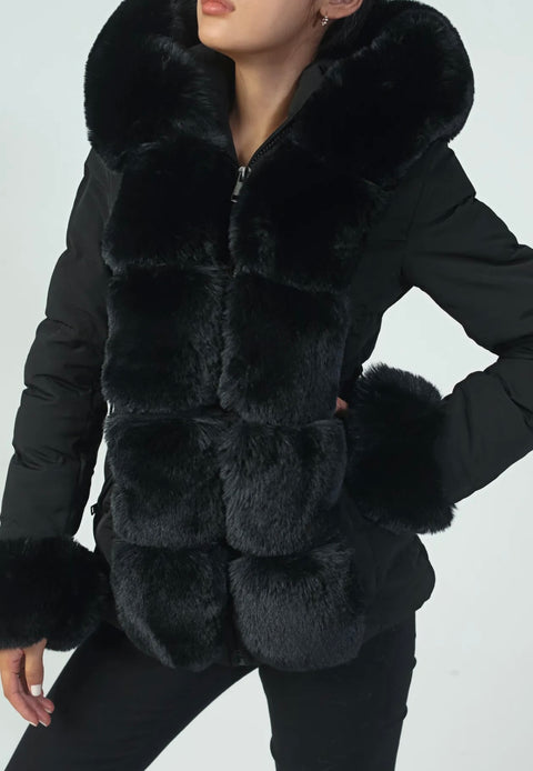 Winterjas met bont - FC7607