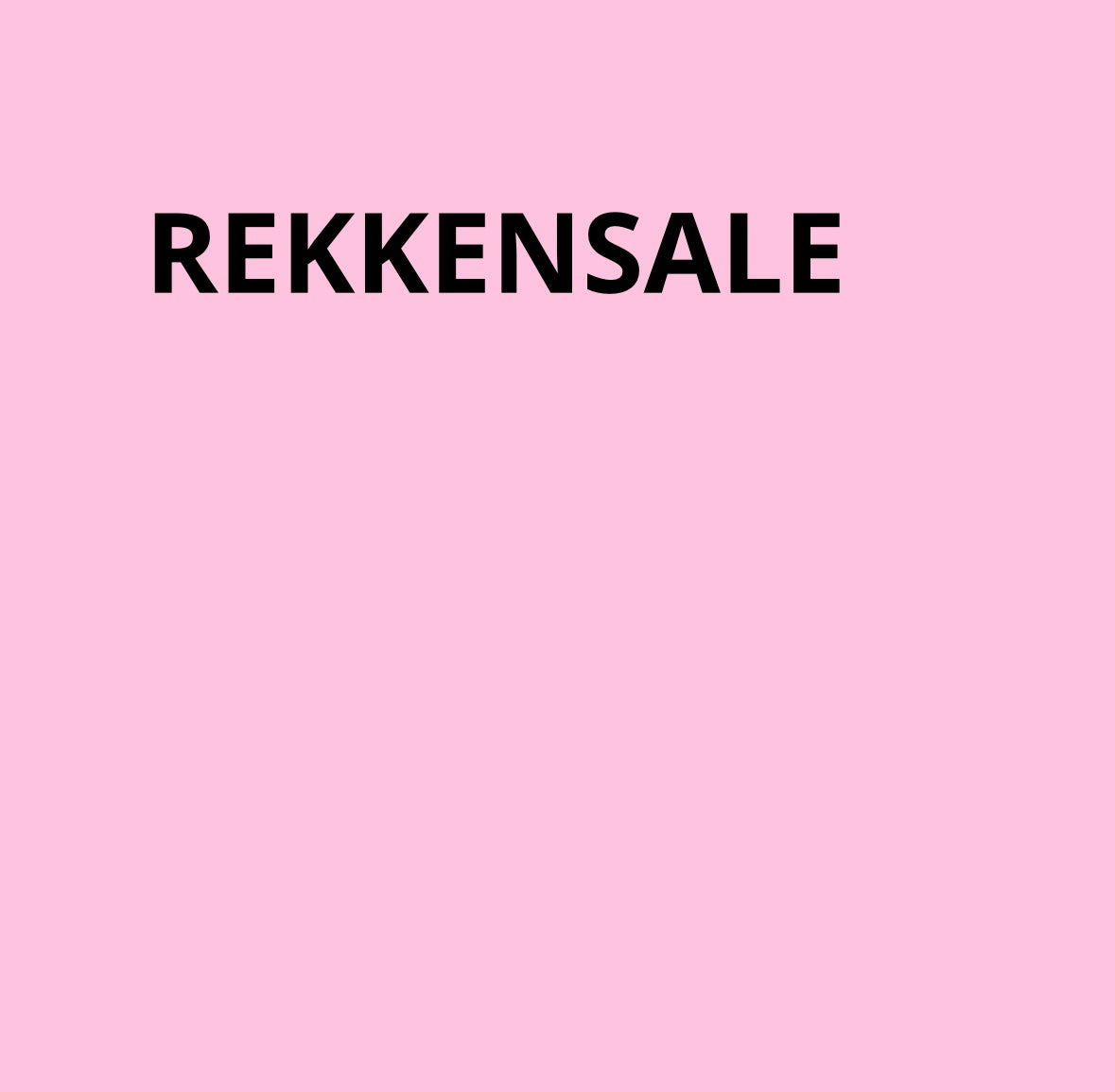 REKKENSALE