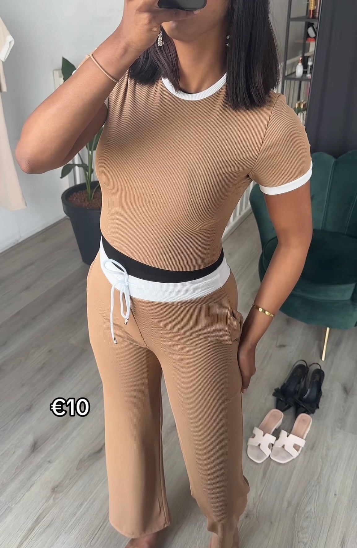 Comfy set bruin - ITALY621