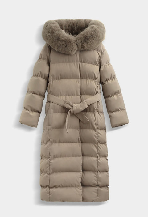 Winterjas taupe - FC7529