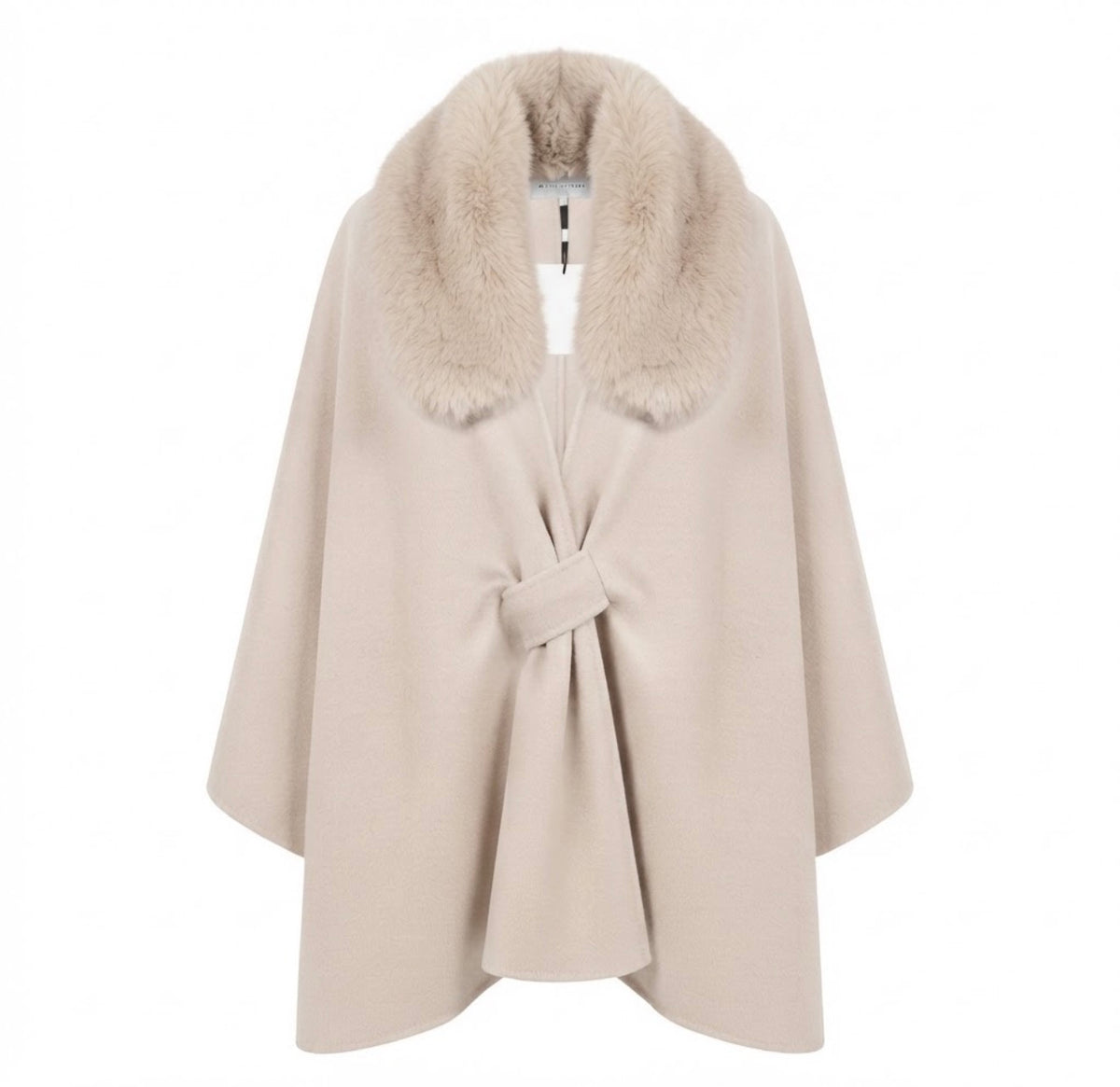 Elegante Cape-Jas met Bontkraag