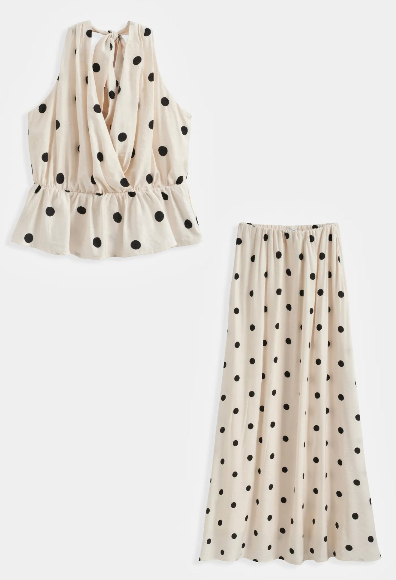 Rok met strik top en ruffles - AZ1633