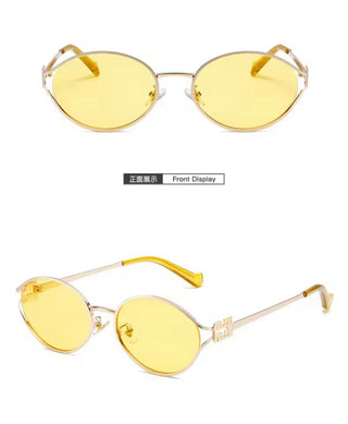 Butter yellow zonnebril mm