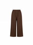 Blouse and pants summer - dark brown BPS01