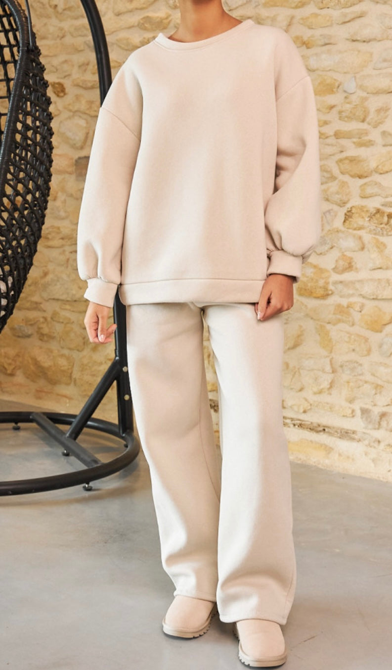 FELICIA TALL COMFY SET BEIGE