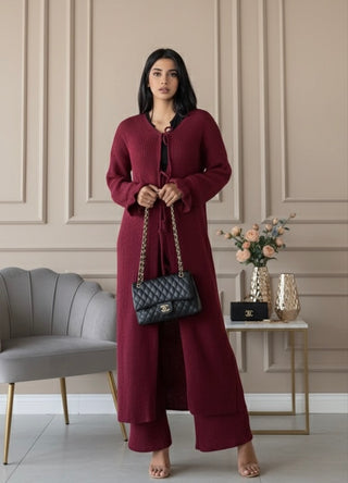 VENICE VEST MET STRIKJES RUCHES MOUWEN