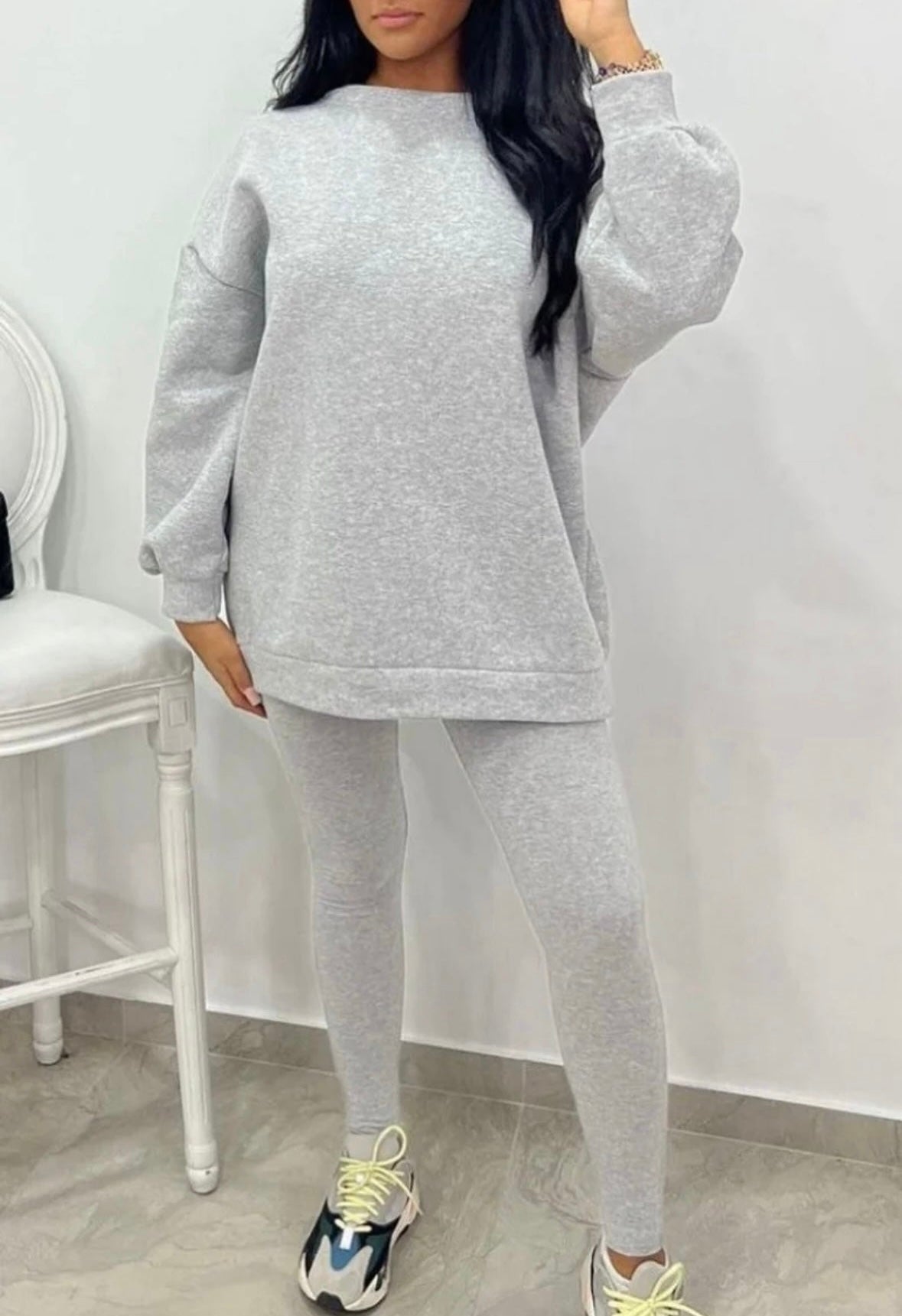 GRIJS - FELICIA LEGGING PAK LOUNGE WEAR
