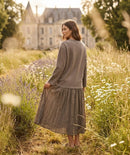 Lella long sleeves dress - taupe