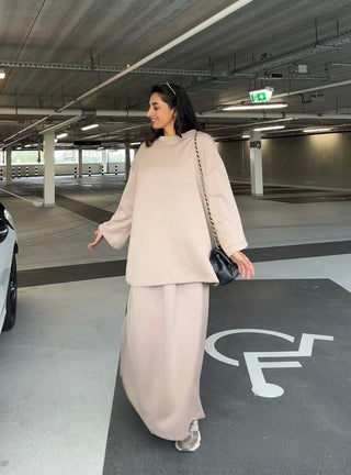 LANGE BLOUSE MET REKBARE ROK (CIFA57)