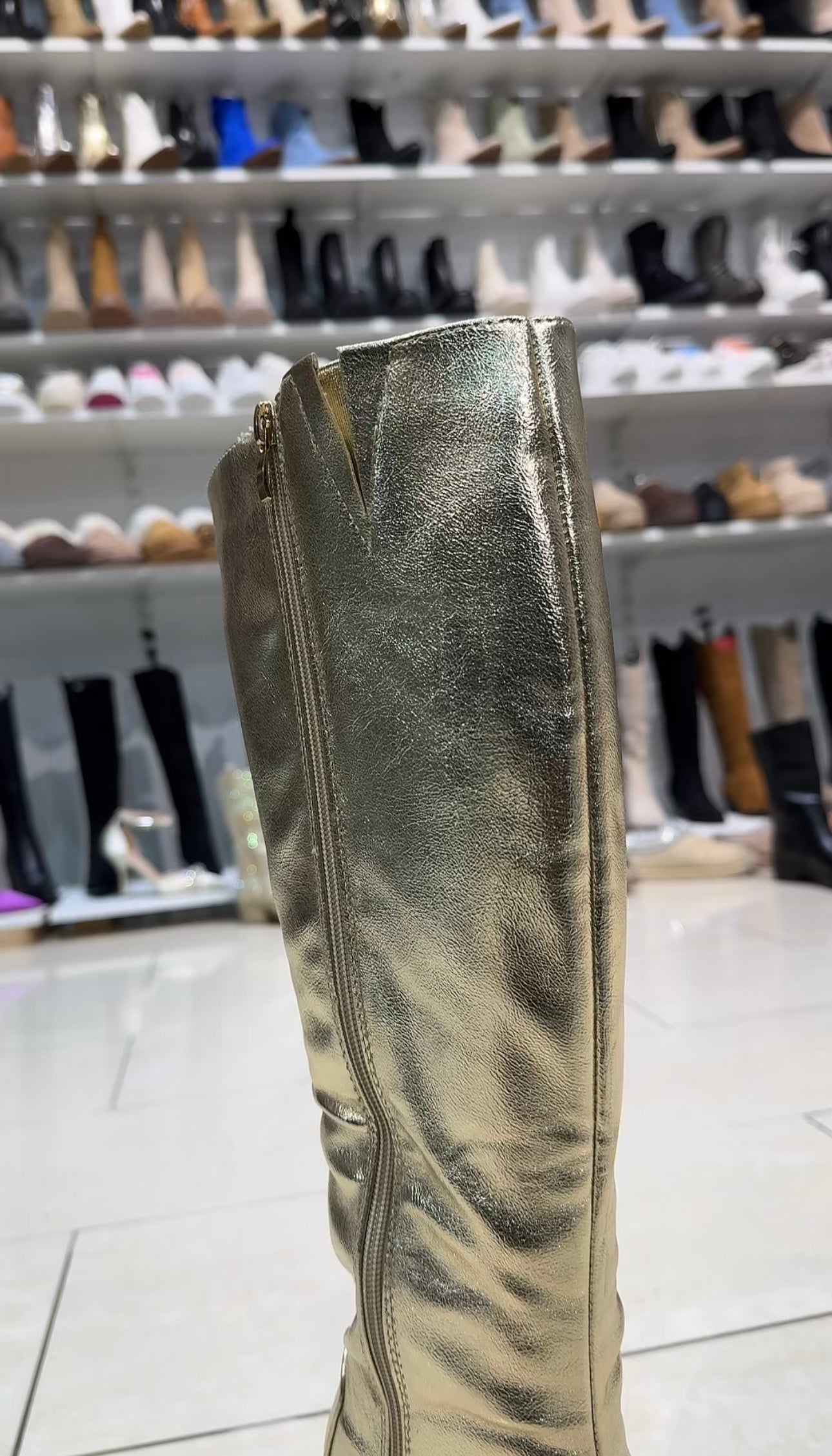 GOLDEN ARIANA BOOTS