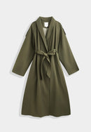 Manteljas met riem groen - AZ1586