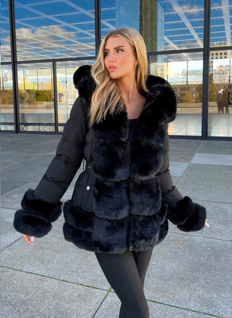 Winterjas met bont - FC7607