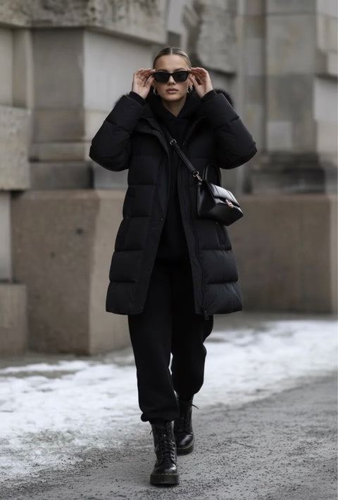 Winterjas zwart - FC7630