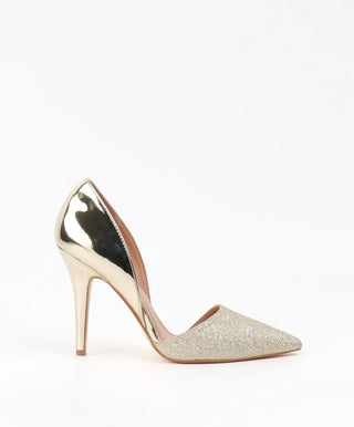 Hakken met lak en glitters goud - LBS2587