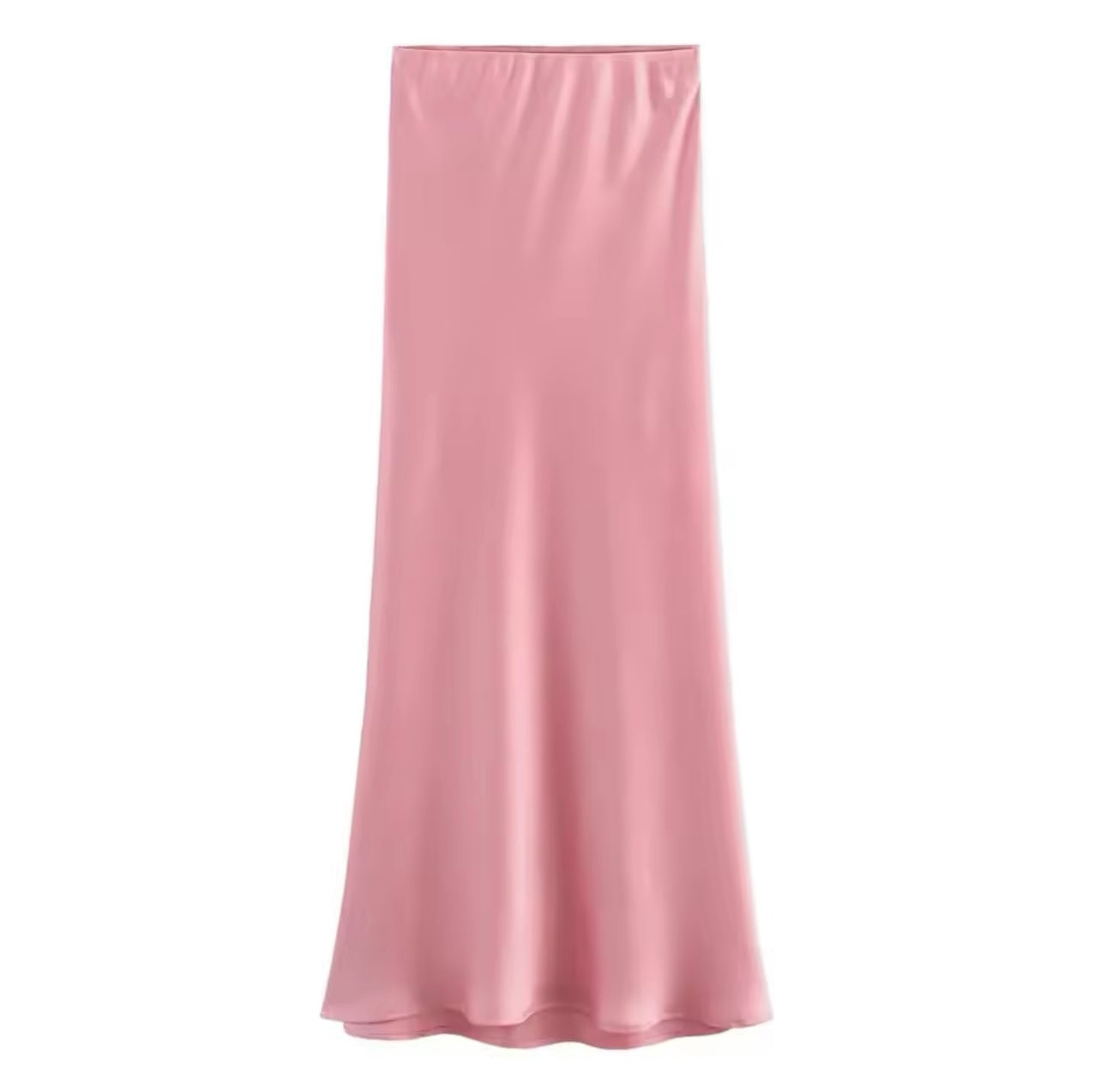SS25 - Satijnen rok roze