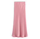Satijnen rok roze - RAFZNBW