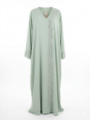 De "Midnight Shimmer" Abaya