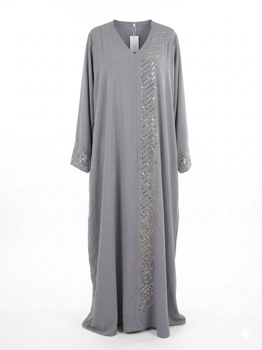 De "Midnight Shimmer" Abaya (launch oktober)