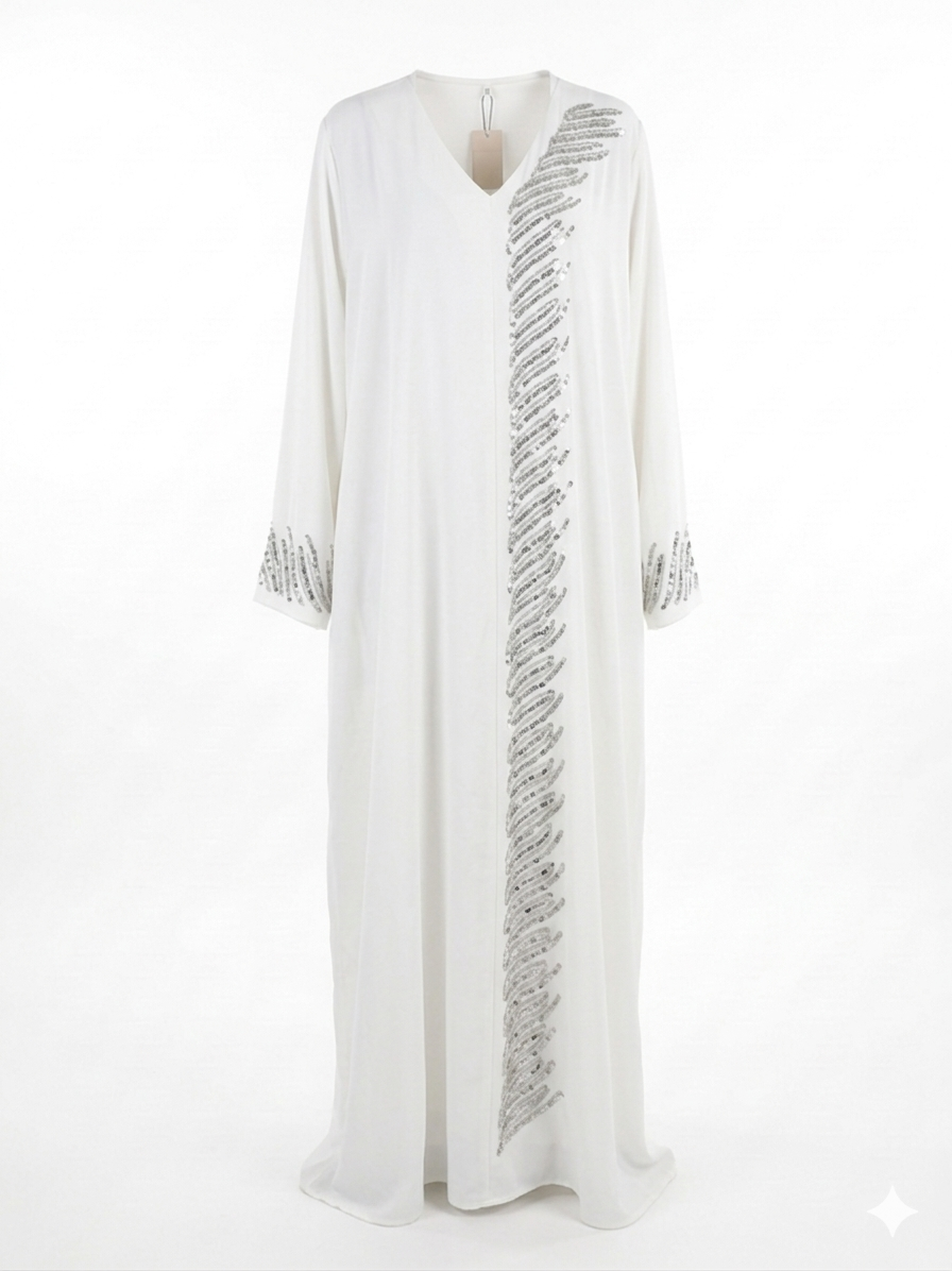 De "Midnight Shimmer" Abaya (launch oktober)