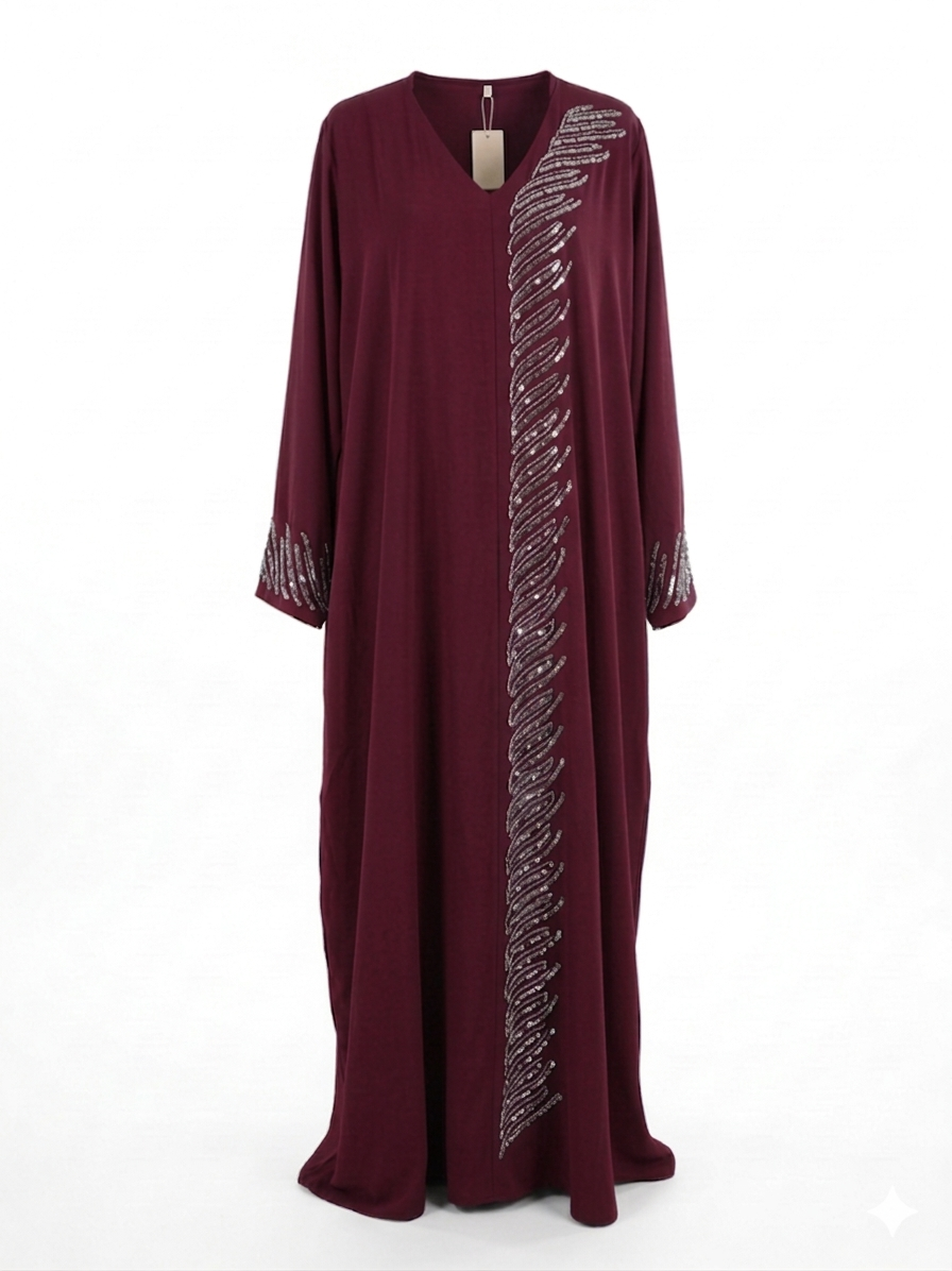 De "Midnight Shimmer" Abaya (launch oktober)