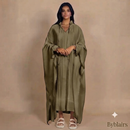 Sahara butterfly abaya - groen
