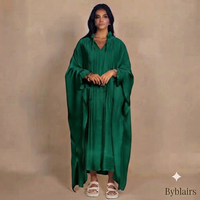 Sahara butterfly abaya - groen