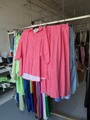 Lies rode ruitjes broek set maat M