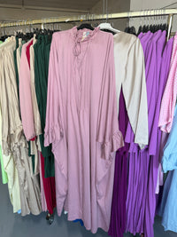 Kijkschat oud roze Sahara Abaya