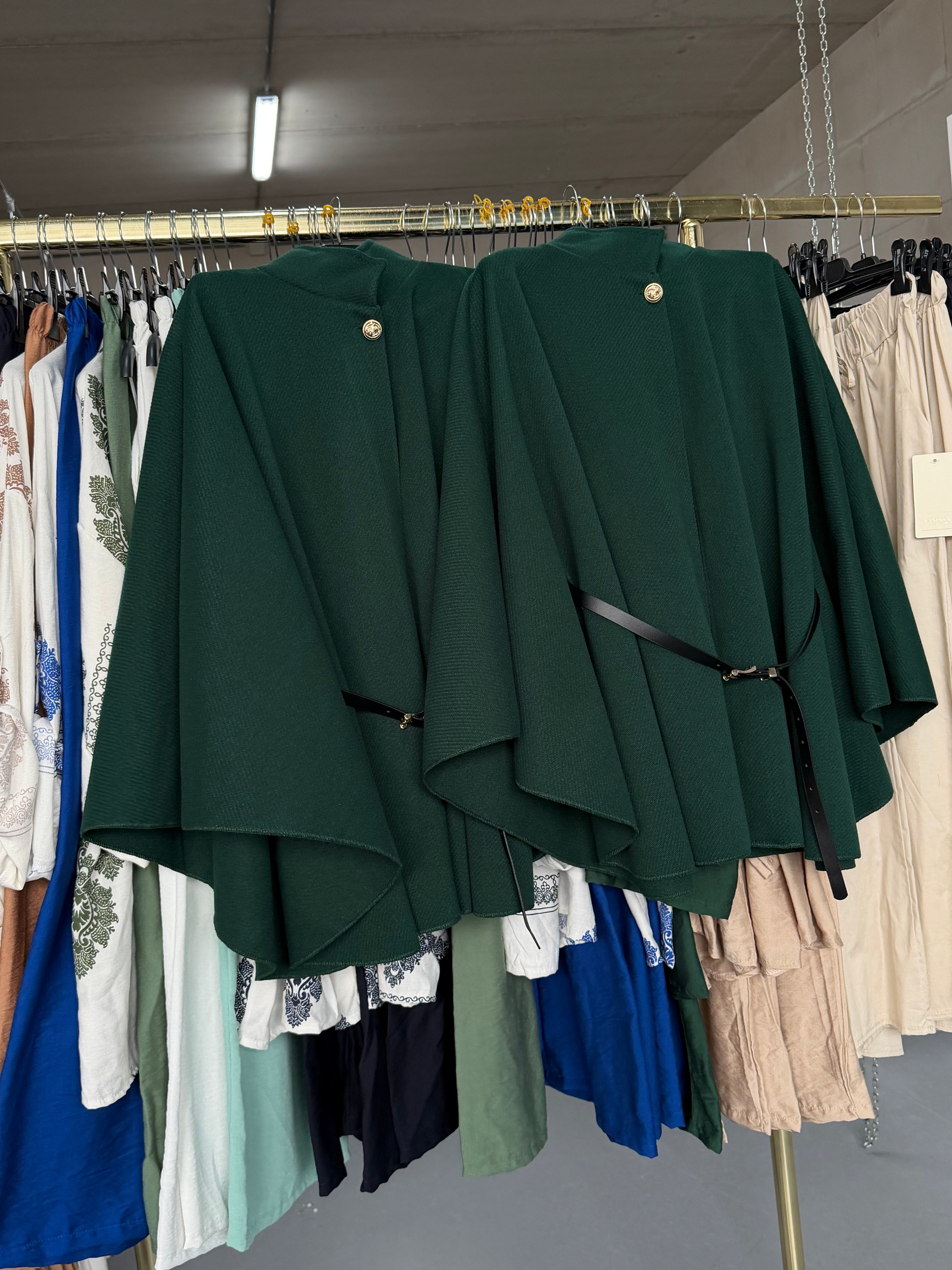 Char groene manteljas
