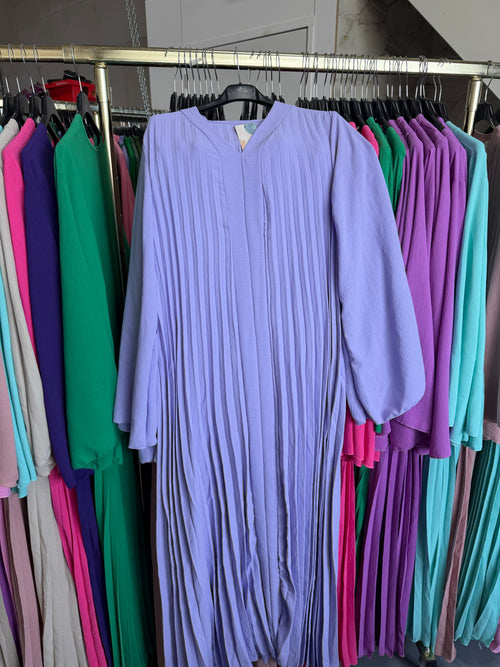 Therealvanes lila flora jurk