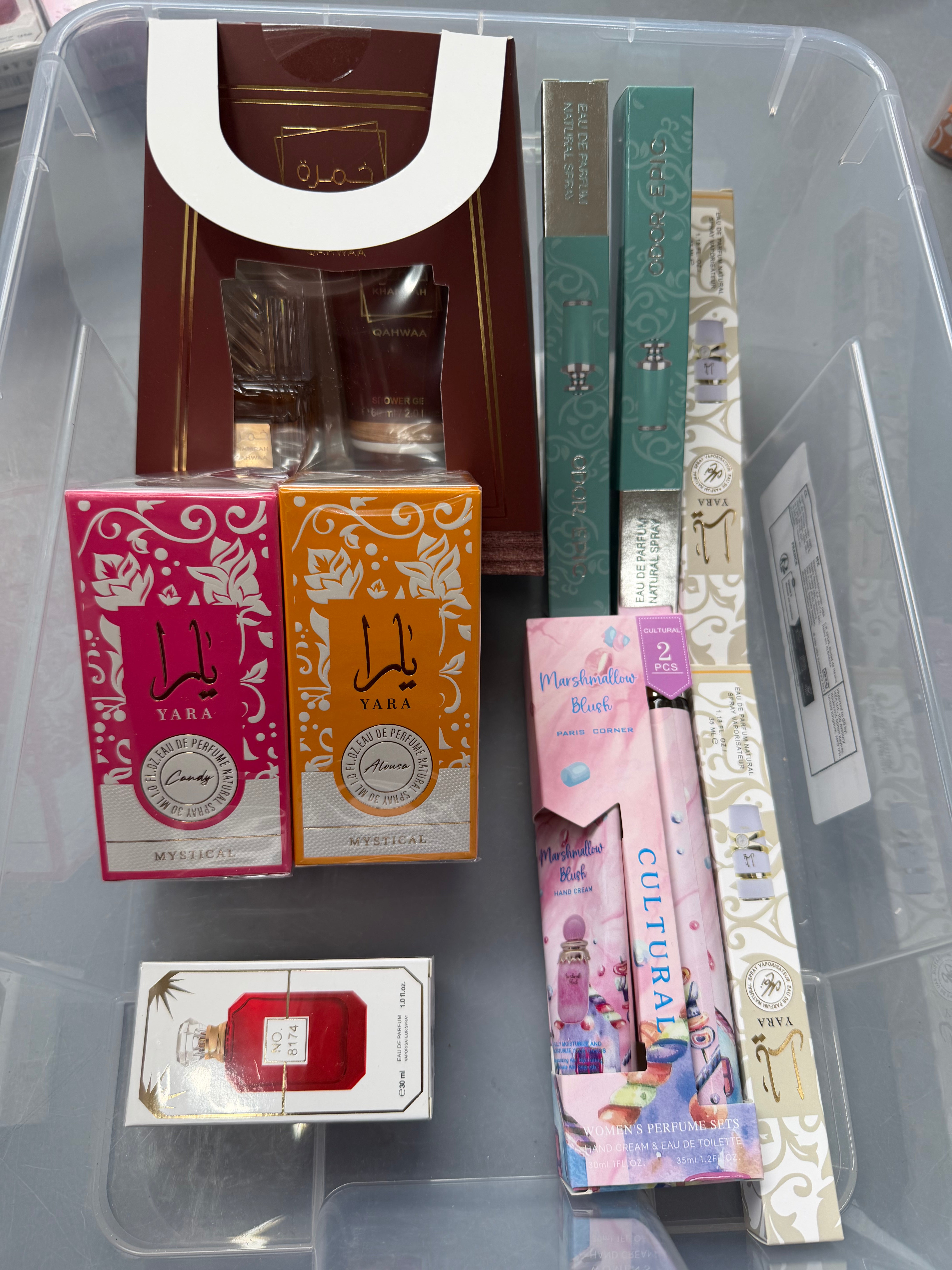 Pakket parfum box 218