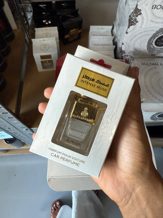 Intense musc auto geurtje