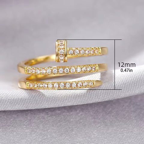 SS25 - Ring spijker vorm