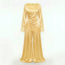 Velvet wine pants set - butter yellow (limited color) PRE ORDER